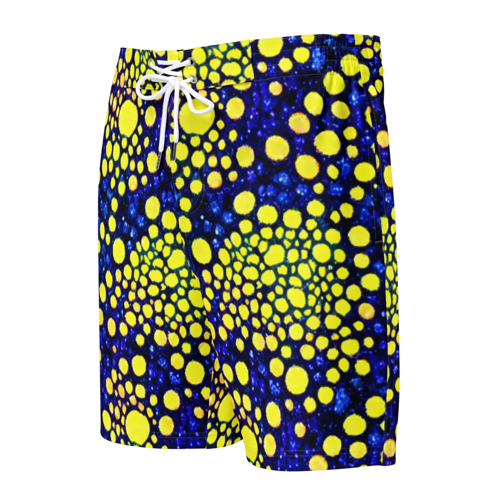 Solar Bubble on Men's Board Shorts — Front
