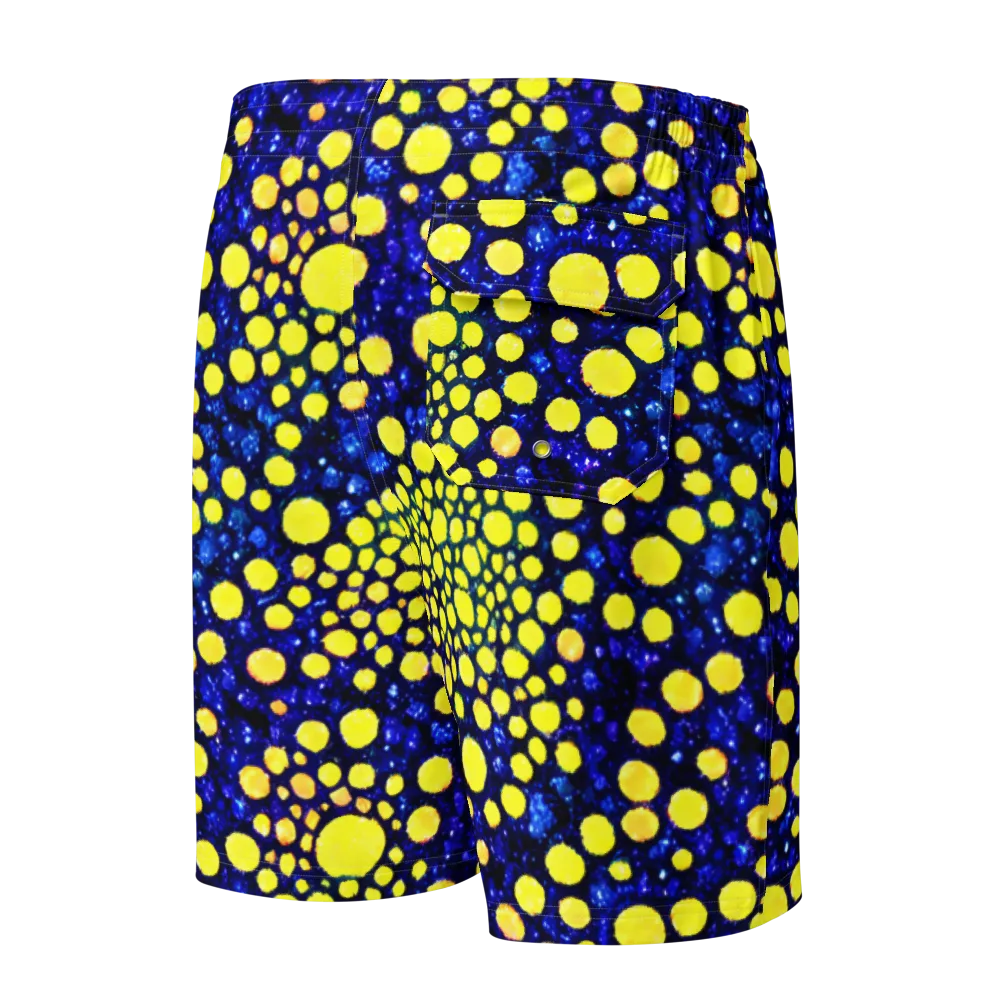 Solar Bubble on Men's Board Shorts — Back