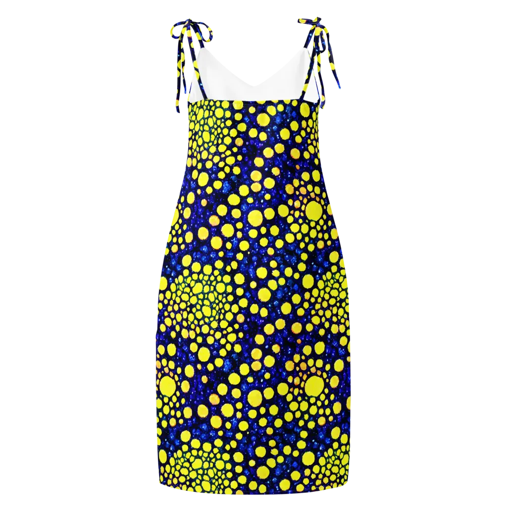 Solar Bubble on Slip Dress — Back