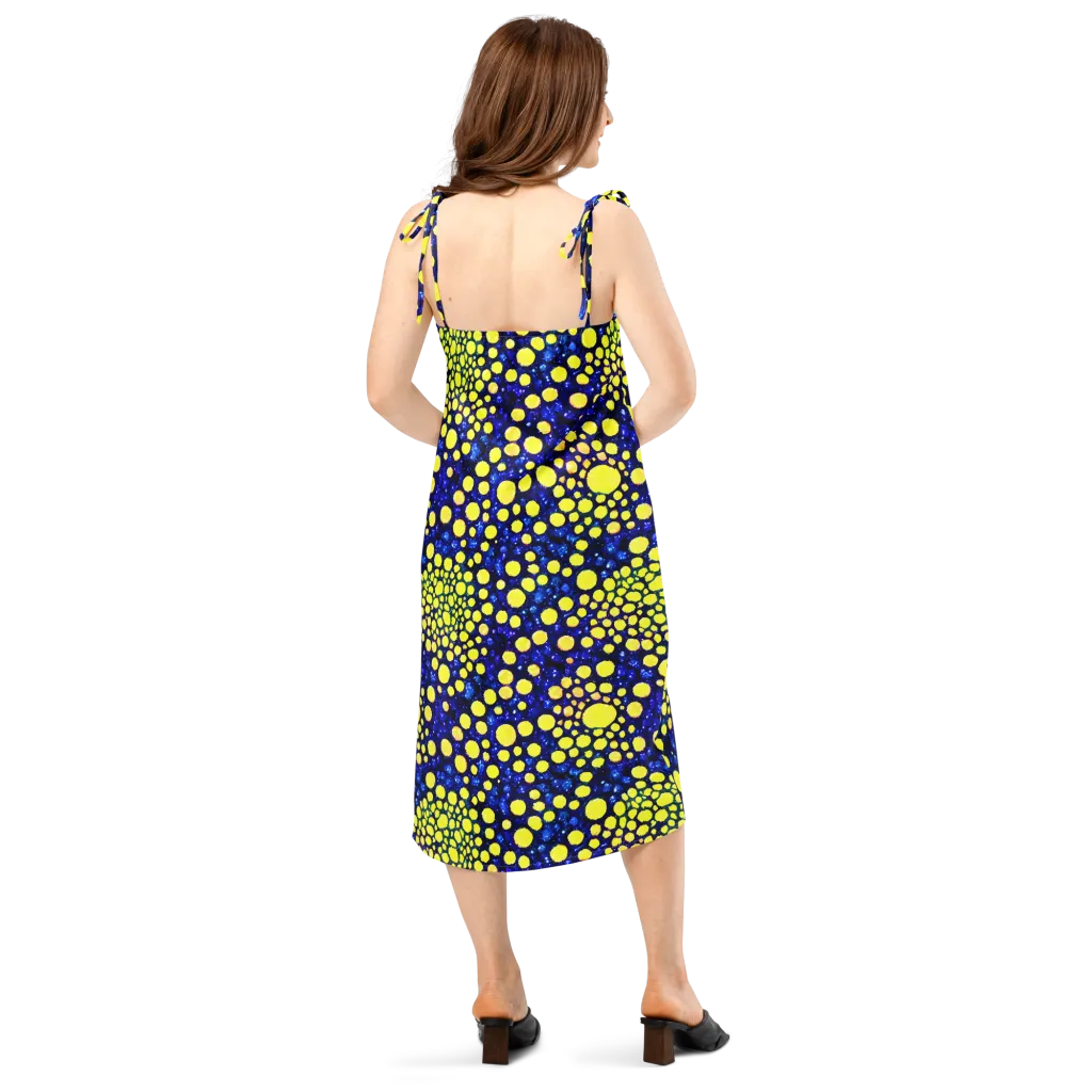 Solar Bubble on Slip Dress — Back