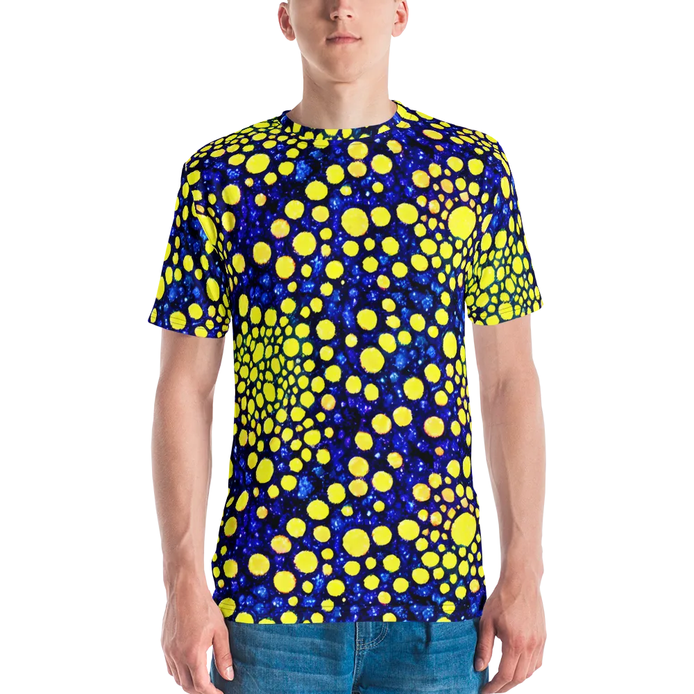 Solar Bubble on Men's Crew Neck T-Shirt — Front