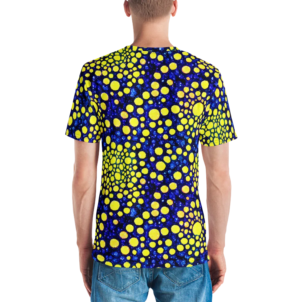 Solar Bubble on Men's Crew Neck T-Shirt — Back