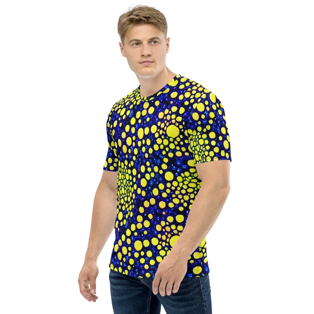 Solar Bubble on Men's Crew Neck T-Shirt — Left