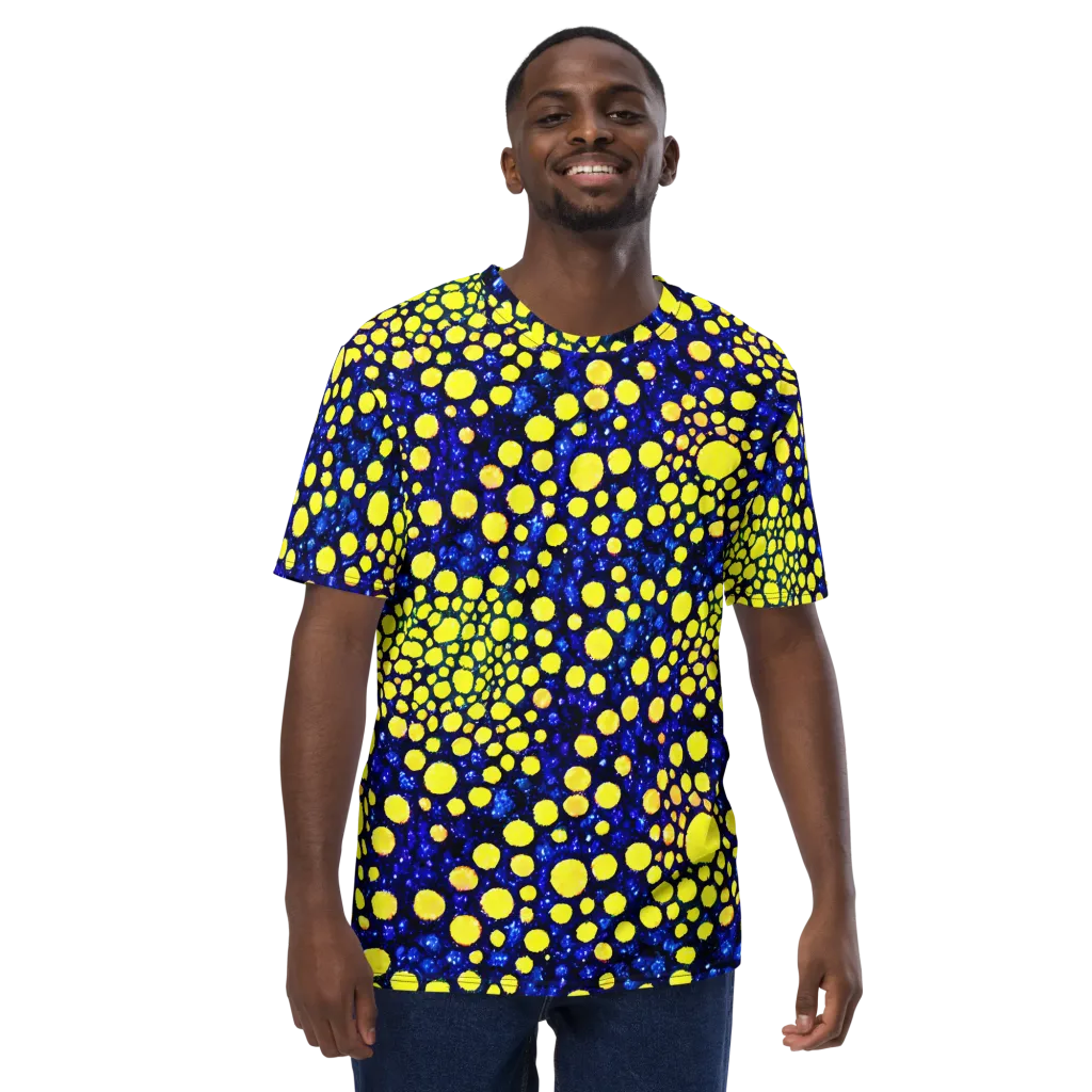Solar Bubble on Men's Crew Neck T-Shirt — Front
