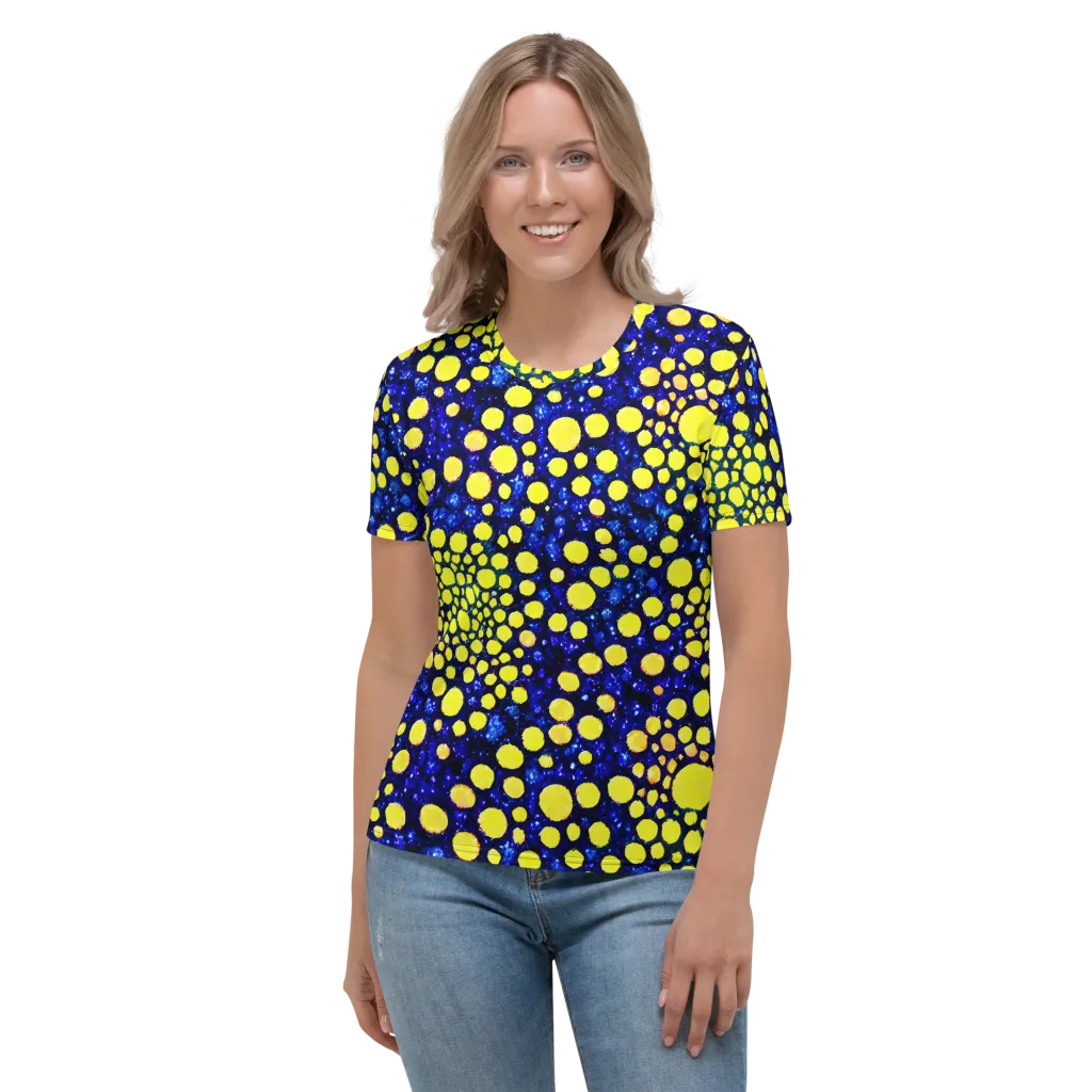 Solar Bubble on Women's Crew Neck T-Shirt — Front