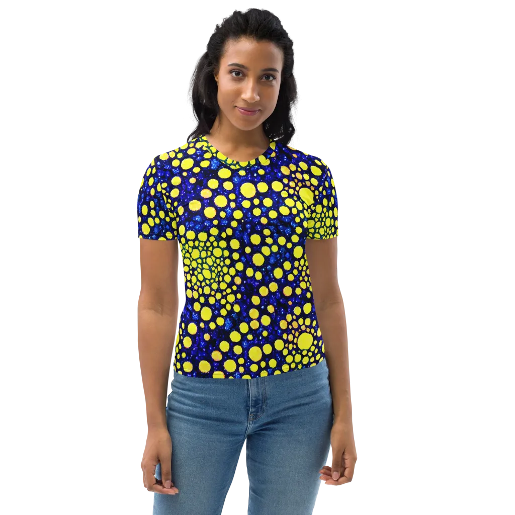 Solar Bubble on Women's Crew Neck T-Shirt — Front