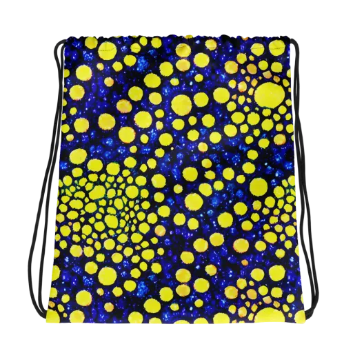Solar Bubble on a Drawstring Bag