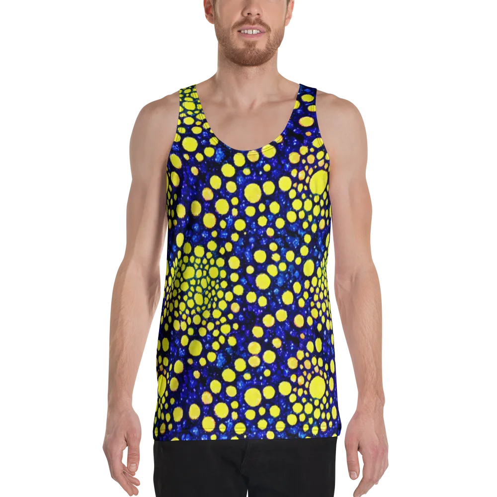 Solar Bubble on Men's Tank Top — Front