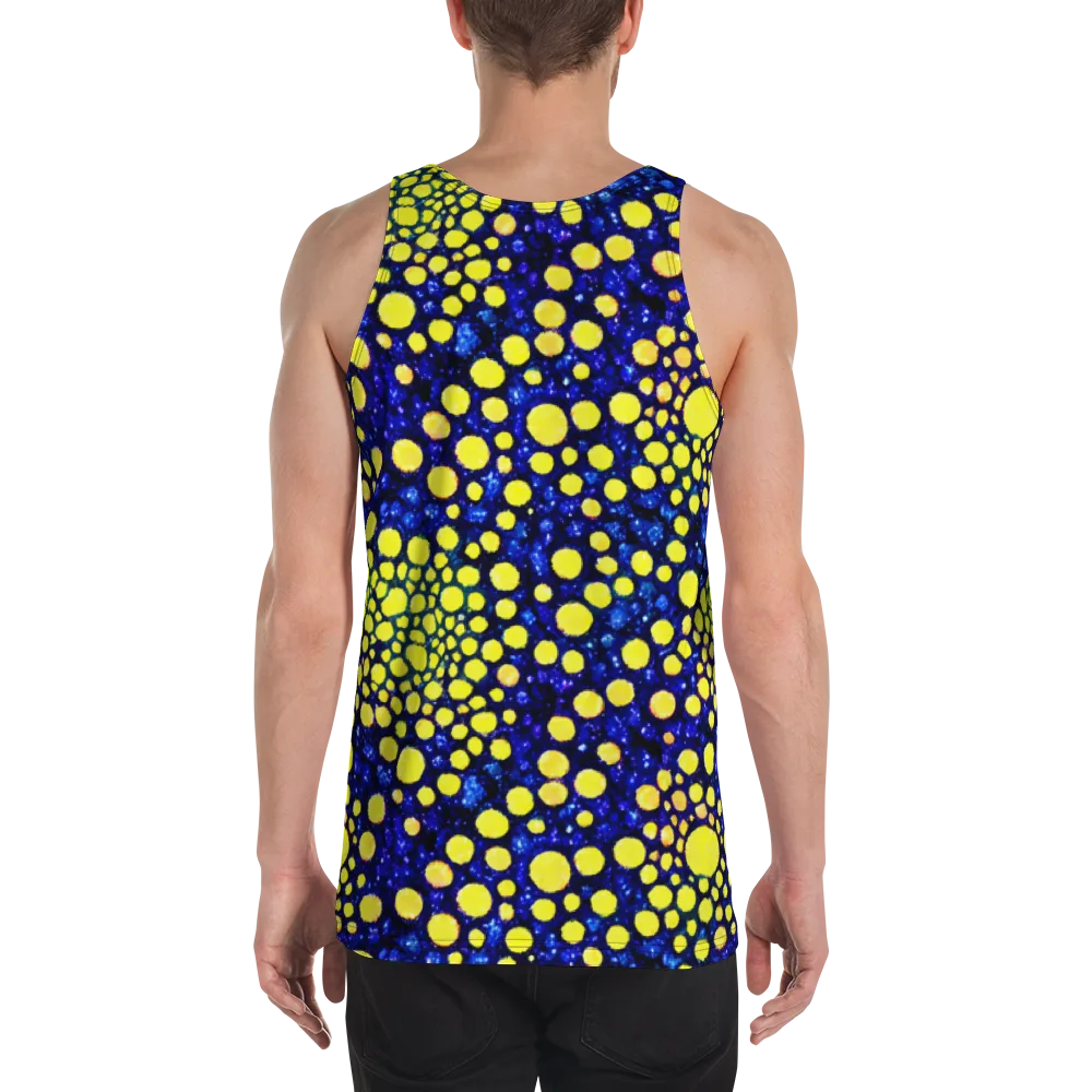 Solar Bubble on Men's Tank Top — Back