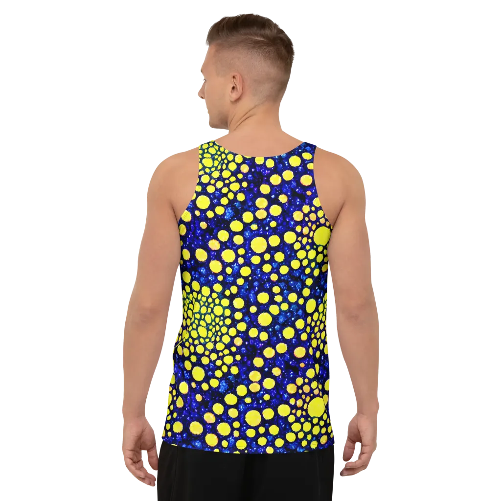Solar Bubble on Men's Tank Top — Back