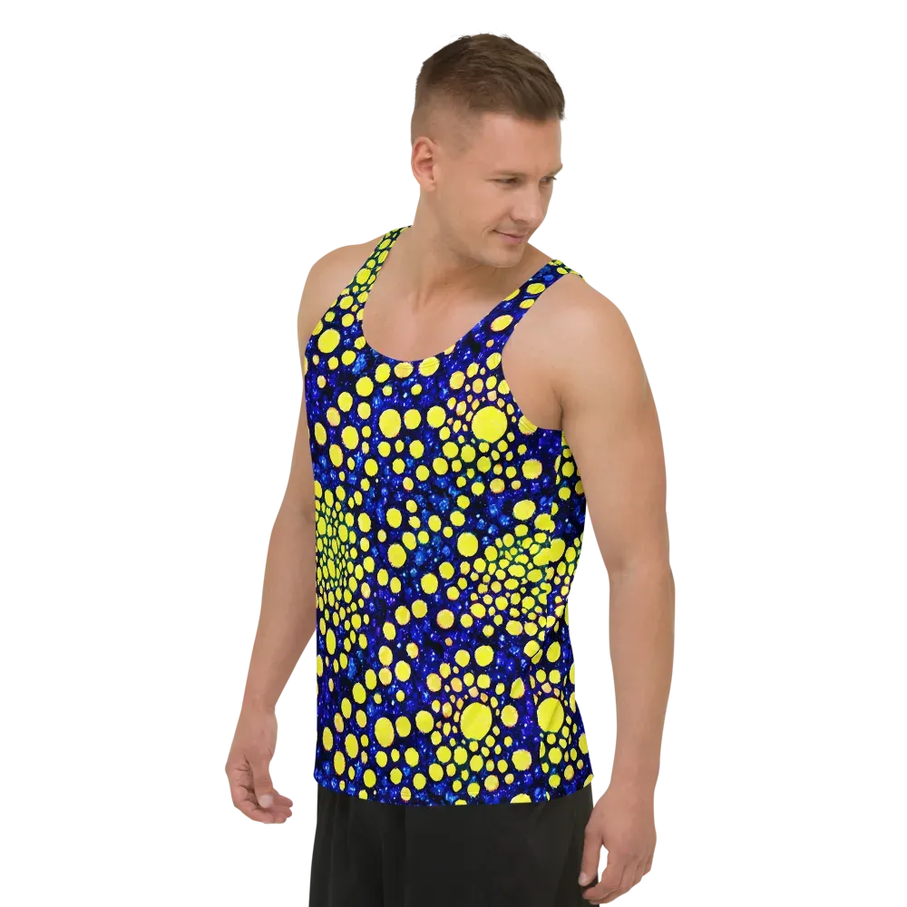 Solar Bubble on Men's Tank Top — Left Front