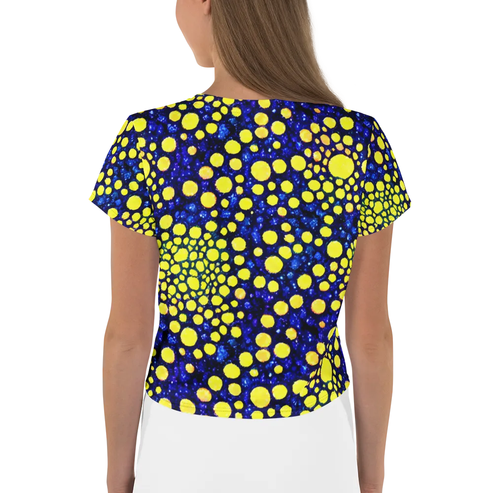 Solar Bubble on Crop Tee — Back