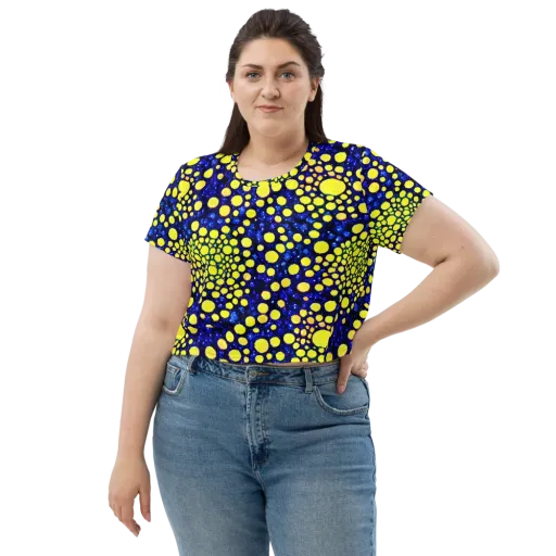 Solar Bubble on a Crop Tee