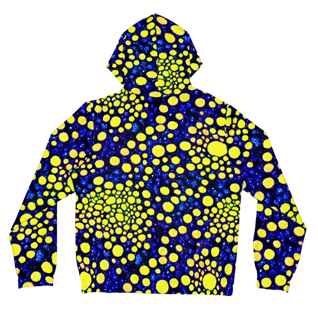 Solar Bubble on Women's Full-Zip Hoodie — Back