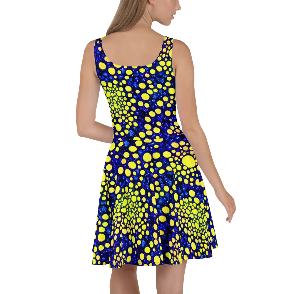 Solar Bubble on Skater Dress — Back