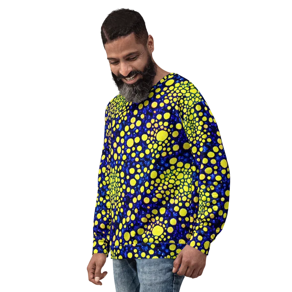 Solar Bubble on Sweatshirt — Left Front
