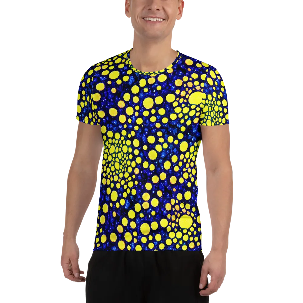 Solar Bubble on Men's Athletic T-Shirt — Front