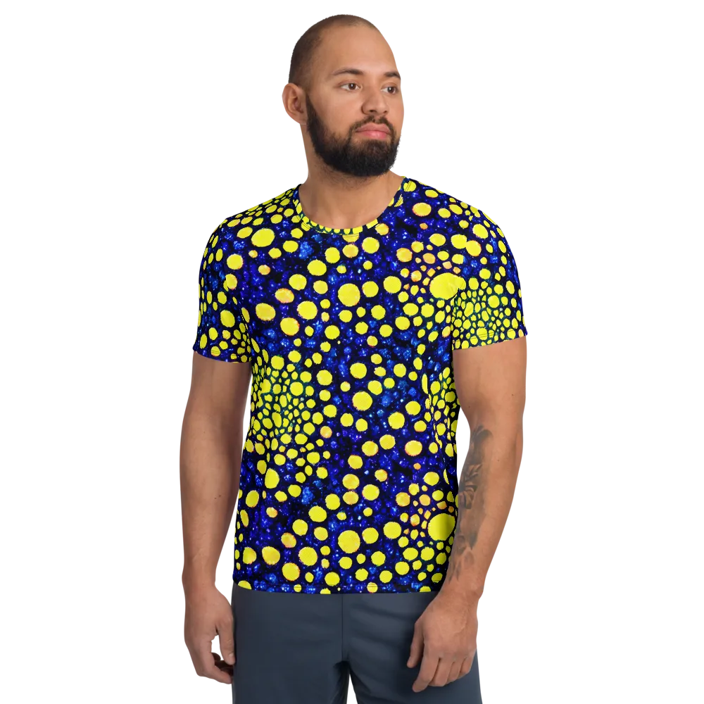 Solar Bubble on Men's Athletic T-Shirt — Front