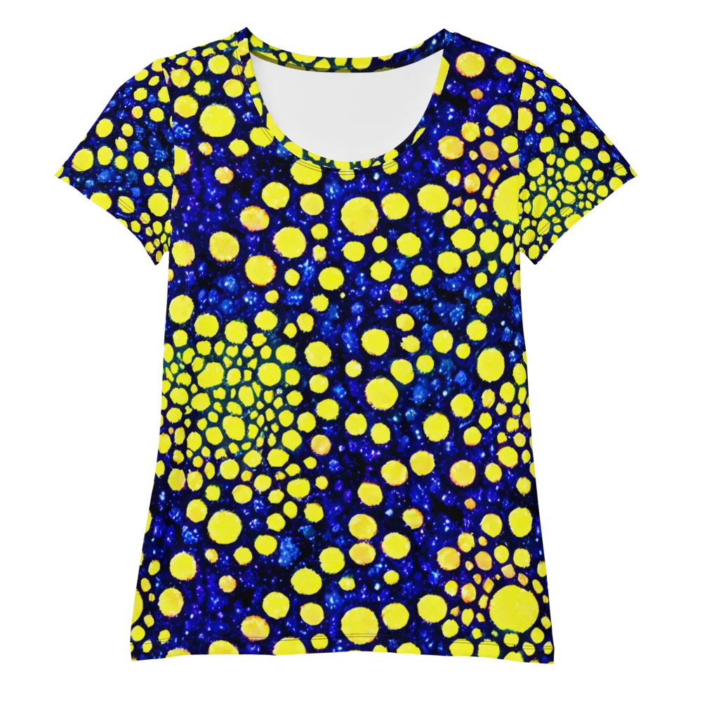 Solar Bubble on Women's Athletic T-Shirt — Front