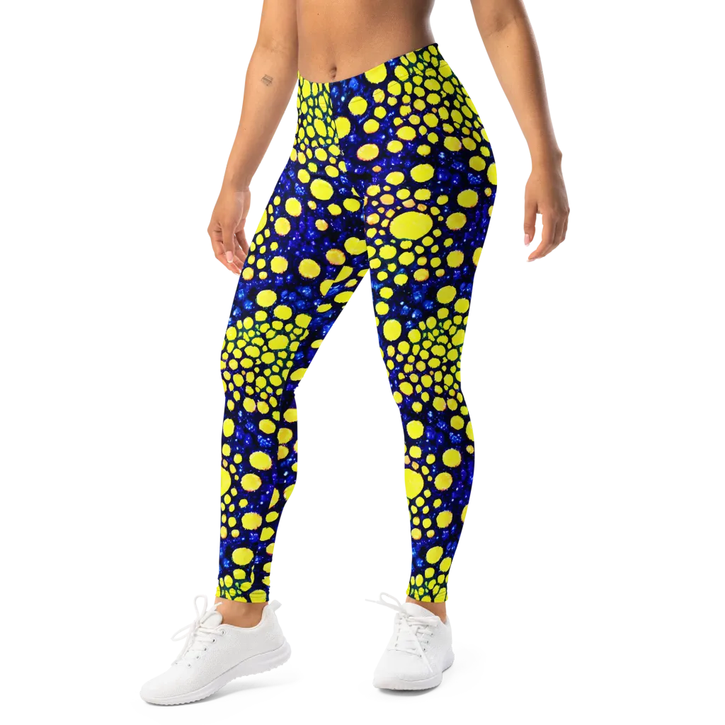 Solar Bubble on Leggings — Left Front