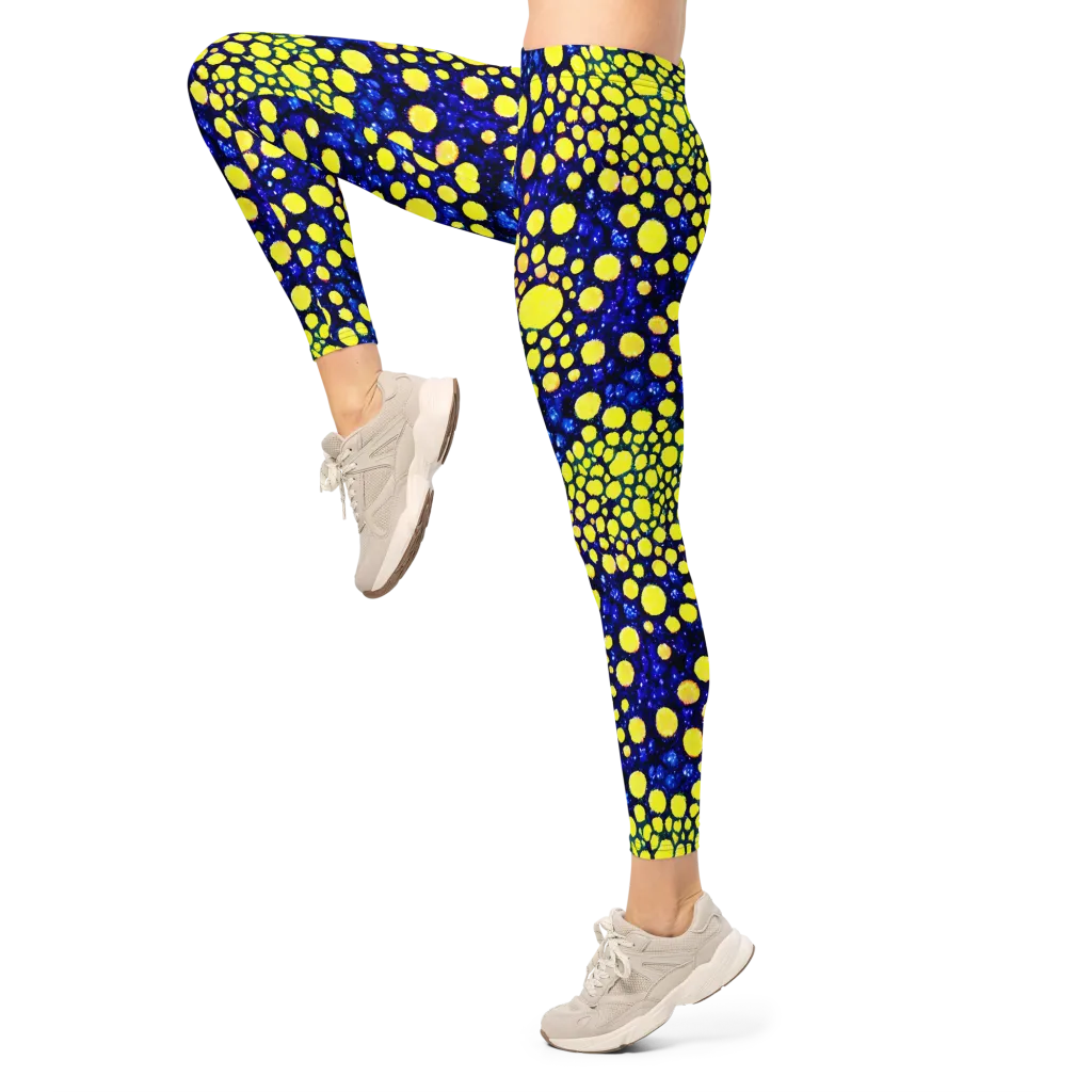 Solar Bubble on Leggings — Left
