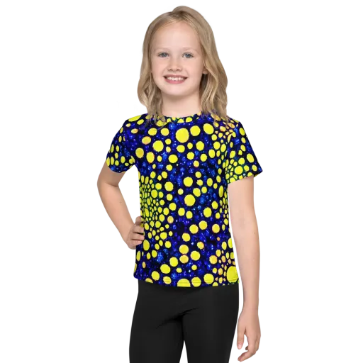 Solar Bubble on a Kids Crew Neck T-Shirt
