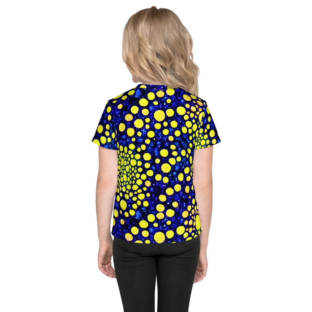 Solar Bubble on Kids Crew Neck T-Shirt — Back
