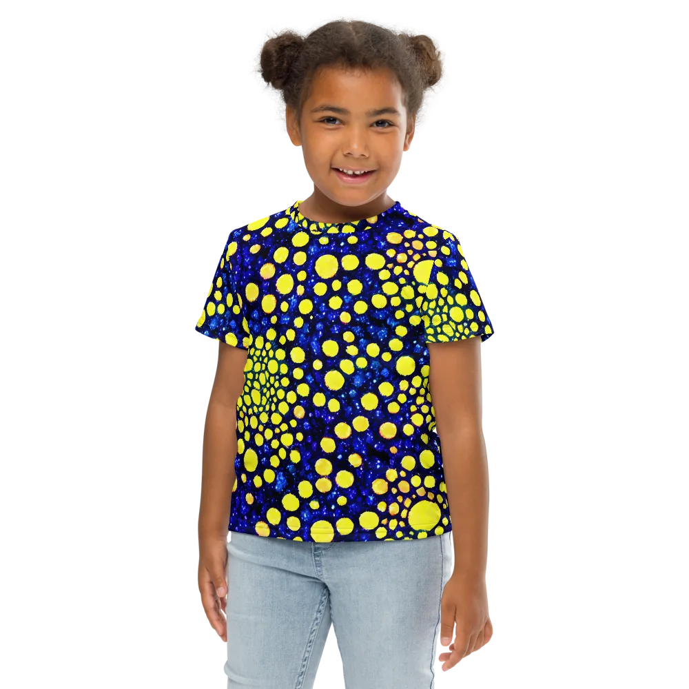 Solar Bubble on Kids Crew Neck T-Shirt — Front