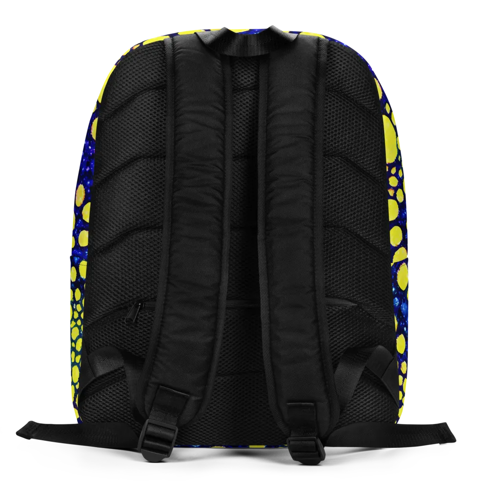 Solar Bubble on Minimalist Backpack — Back
