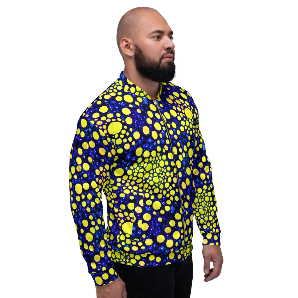 Solar Bubble on Bomber Jacket — Right