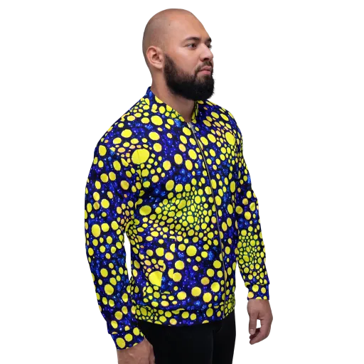 Solar Bubble on a Bomber Jacket