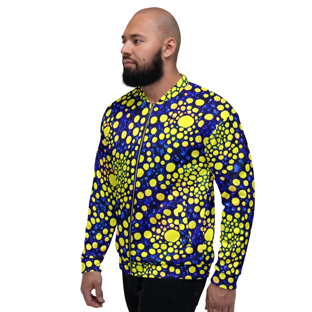 Solar Bubble on Bomber Jacket — Left