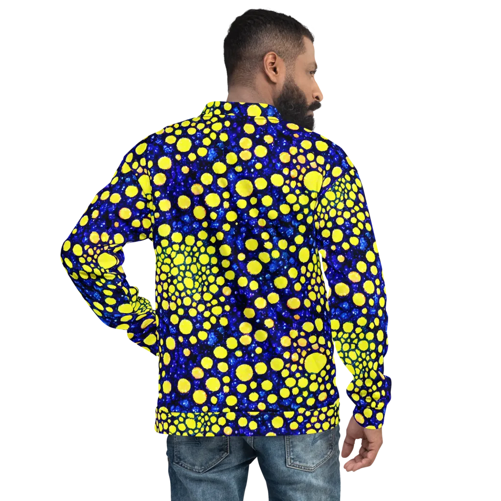 Solar Bubble on Bomber Jacket — Back