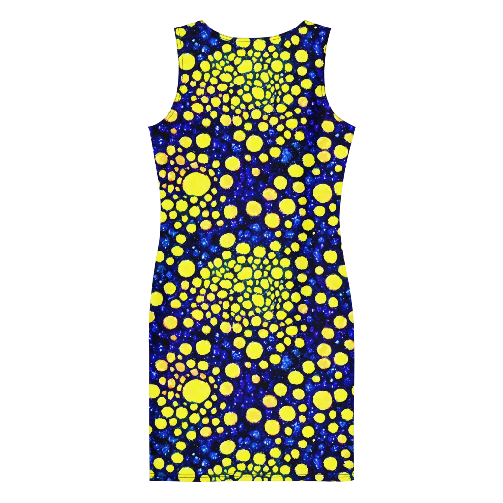 Solar Bubble on Bodycon Dress — Back