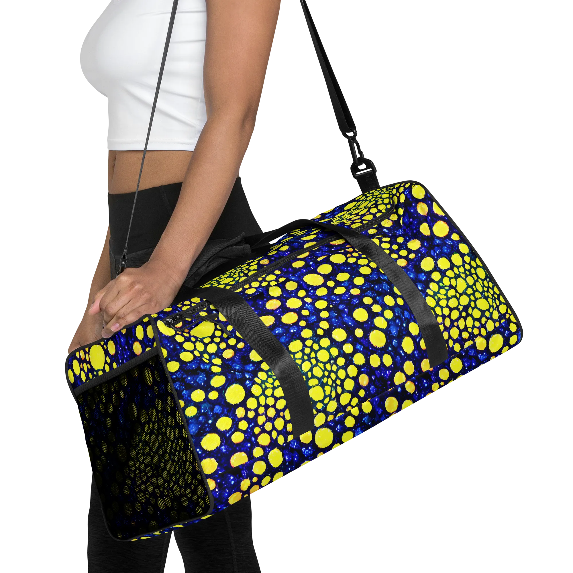 Solar Bubble on Duffle Bag — Front