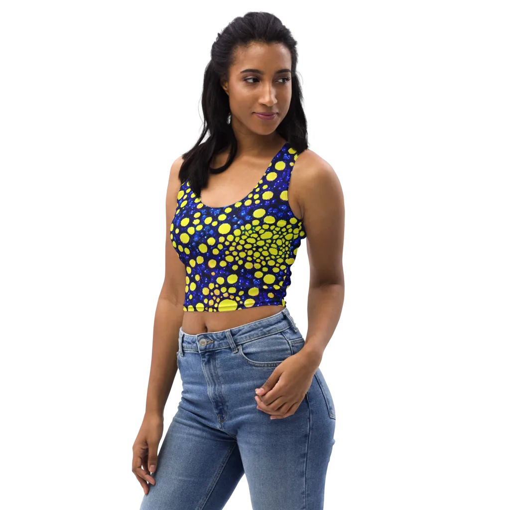 Solar Bubble on Crop Top — Left Front