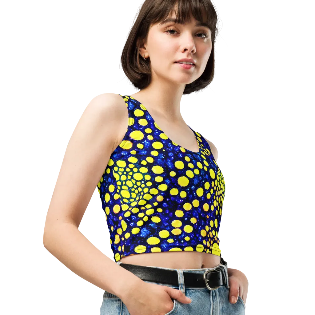 Solar Bubble on Crop Top — Right Front