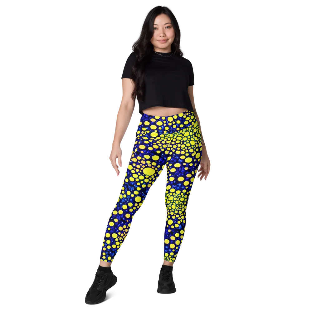 Solar Bubble on Leggings with Pockets — Front