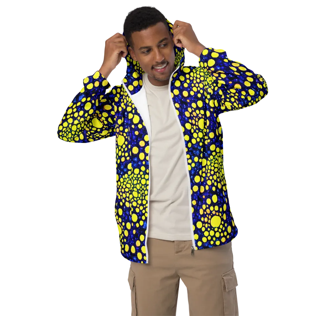 Solar Bubble on Men's Windbreaker — Front