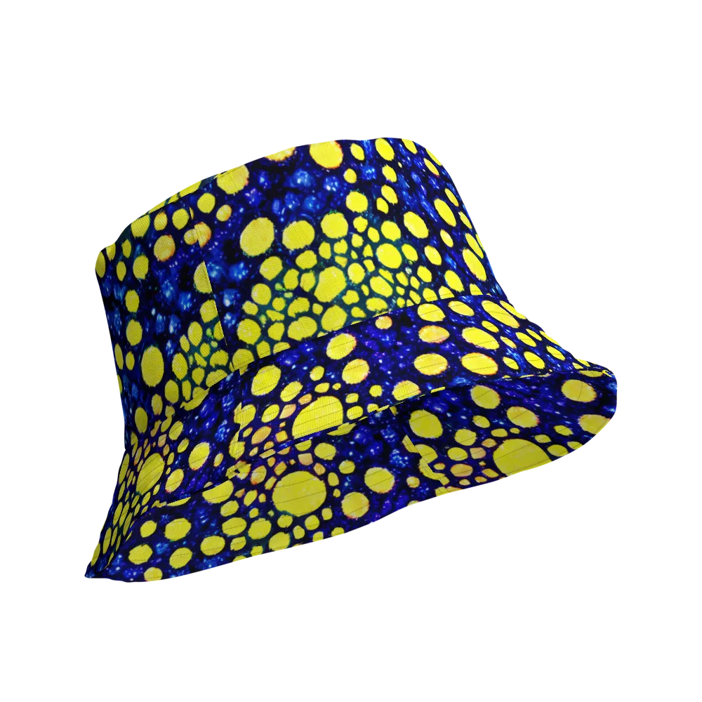 Solar Bubble on Reversible Bucket Hat — Product details Outside