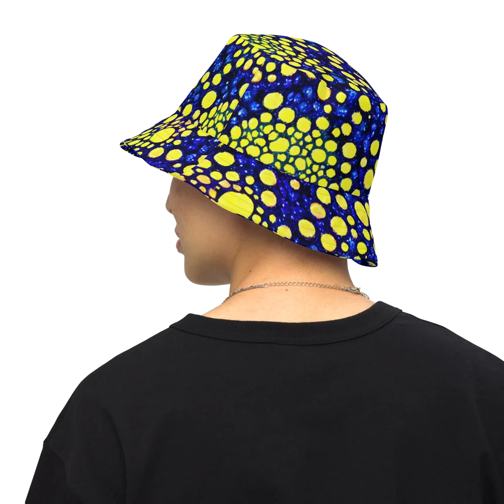 Solar Bubble on Reversible Bucket Hat — Back Inside