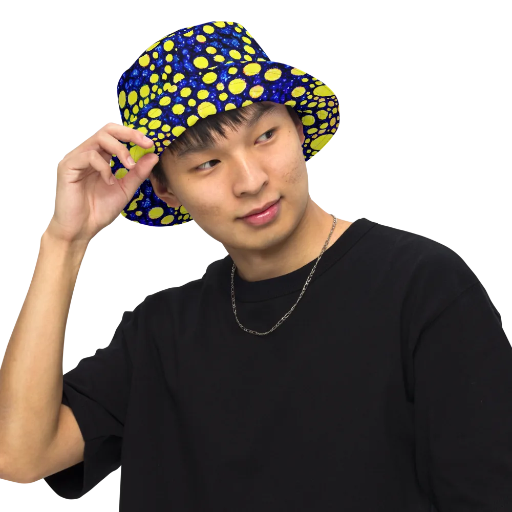Solar Bubble on Reversible Bucket Hat — Front Inside