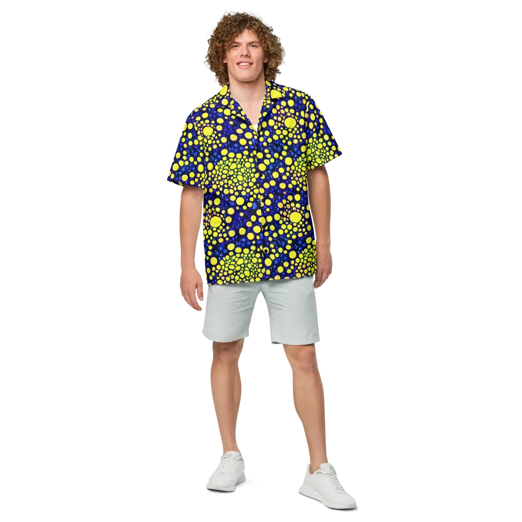 Solar Bubble on Button Shirt — Front