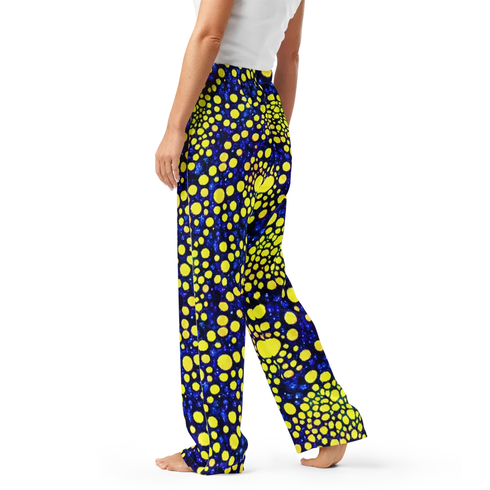 Solar Bubble on Women's Pajama Pants — Left