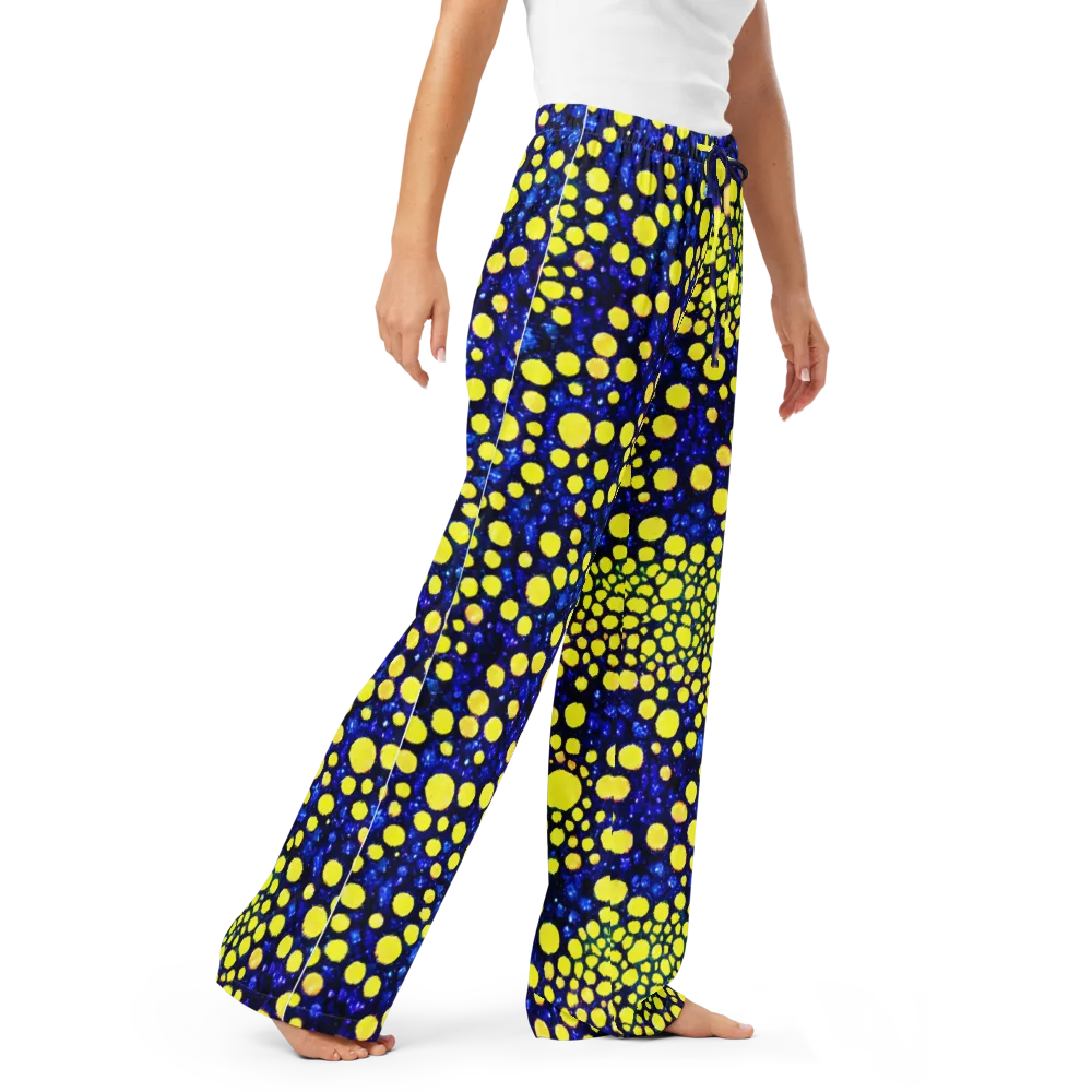 Solar Bubble on Women's Pajama Pants — Right Front