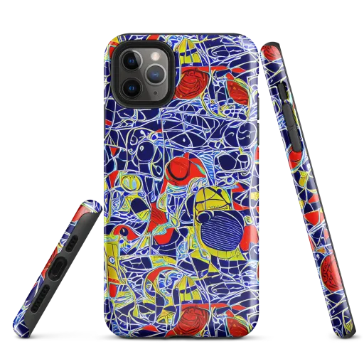 Blue Rapture on a Tough Case for iPhone®