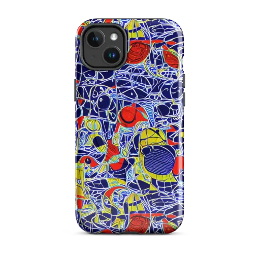 Blue Rapture on a MagSafe Tough Case for iPhone®