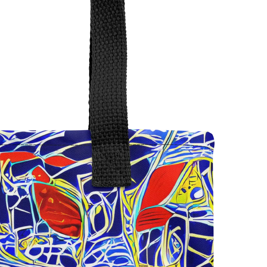 Blue Rapture on Tote Bag — Product details