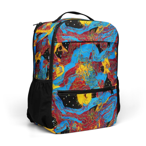 Chromatic Rebellion on a Utility Backpack