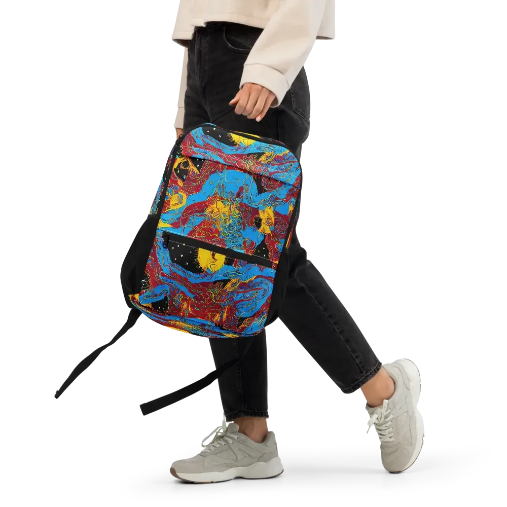 Chromatic Rebellion on Utility Backpack — Front